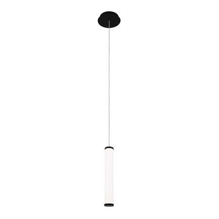Dweled Flare 13in LED Linear Pendant 3000K in Black PD-709